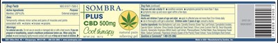 Sombra Plus CBD 500mg Cool Therapy.jpg label - Sombra Plus CBD 500mg Cool Therapy
